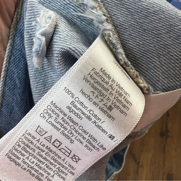 🆕 Madewell Pleated Denim Mini Skirt in Stilecrost Wash SZ 31/10 - Picture 8 of 8